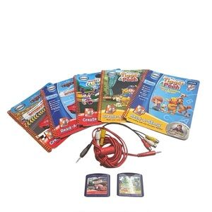 Disney Vtech Create A Story Pooh Cars Mickey Mouse No Console/pen